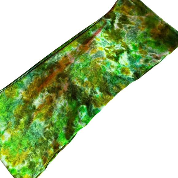 Brand New Handmade Organic Bamboo Tie Dye Infinity Scarf - Picture 2 of 8